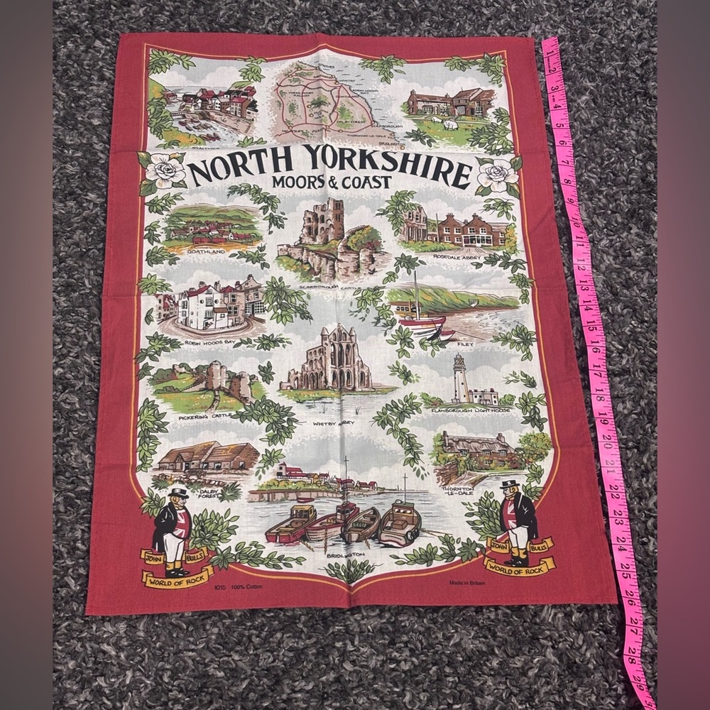 *🆓 w/ purchase Vintage Cotton Tea Towel